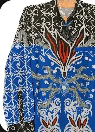 Contoh pakaian bermotif